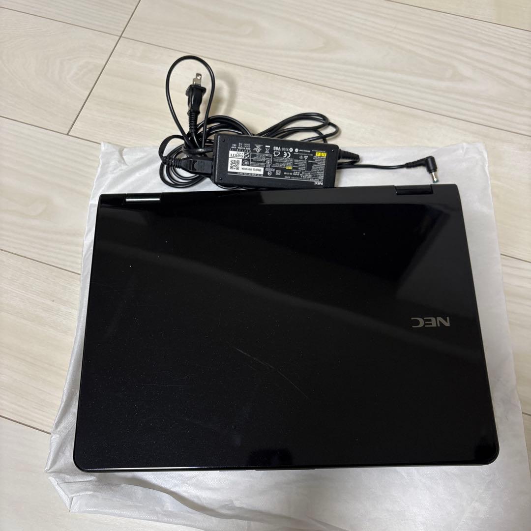NEC LaVie ノートPC ブラック ACアダプター付き
