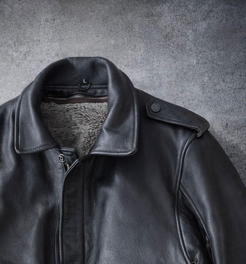 90s vintage leather jacket g1 a2 牛革