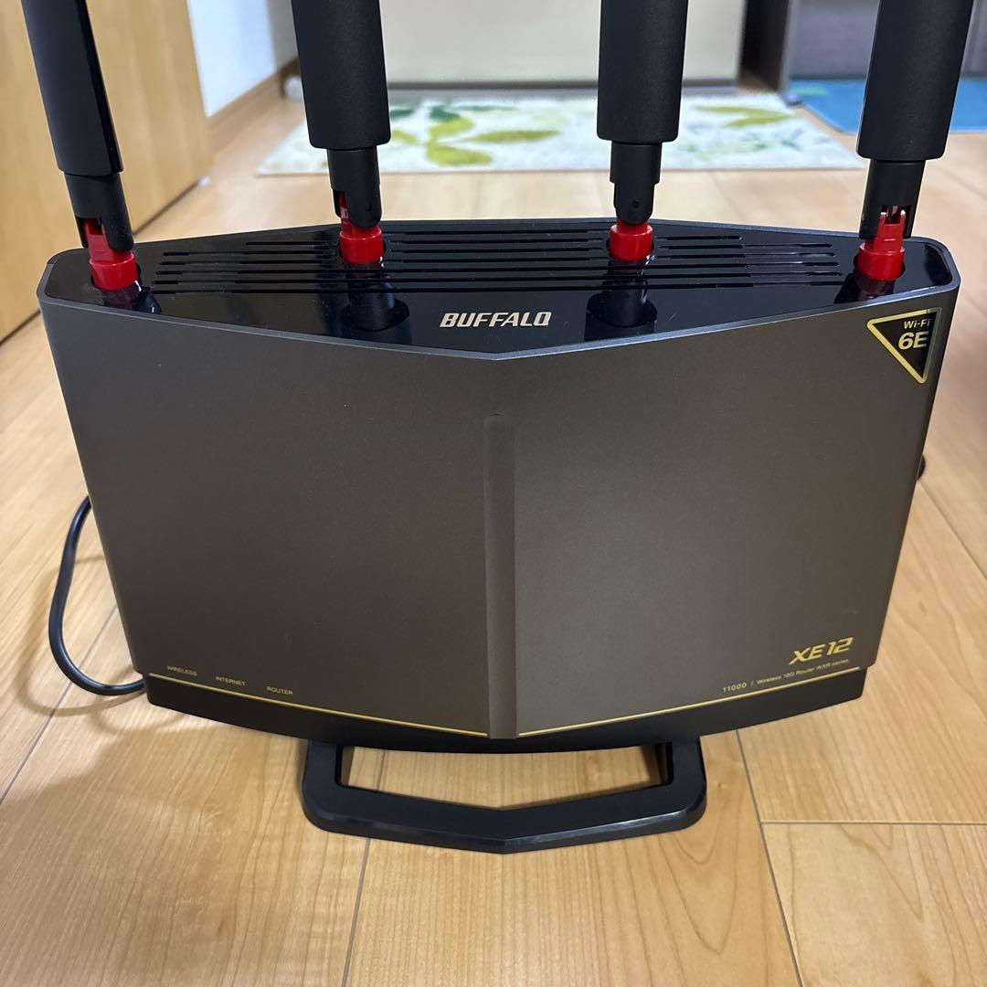 BUFFALO XE12 無線LANルーター Wi-Fi 6E