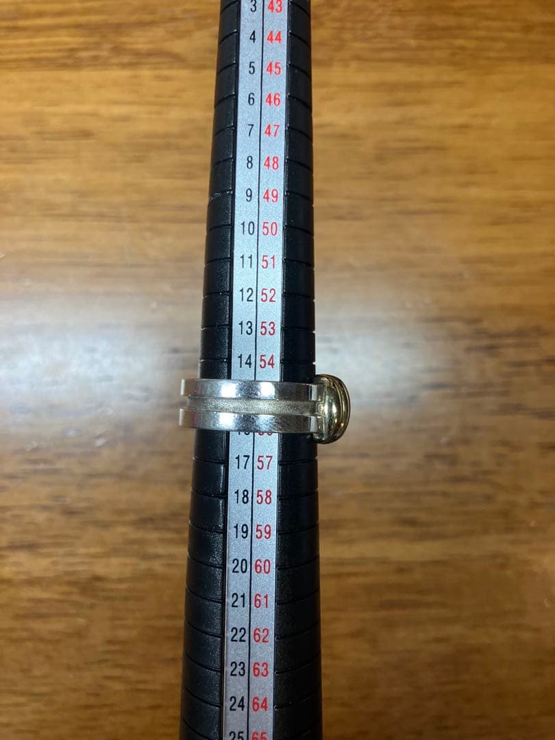 ティファニー TIFFANY グルーブドウィズ リング 15号