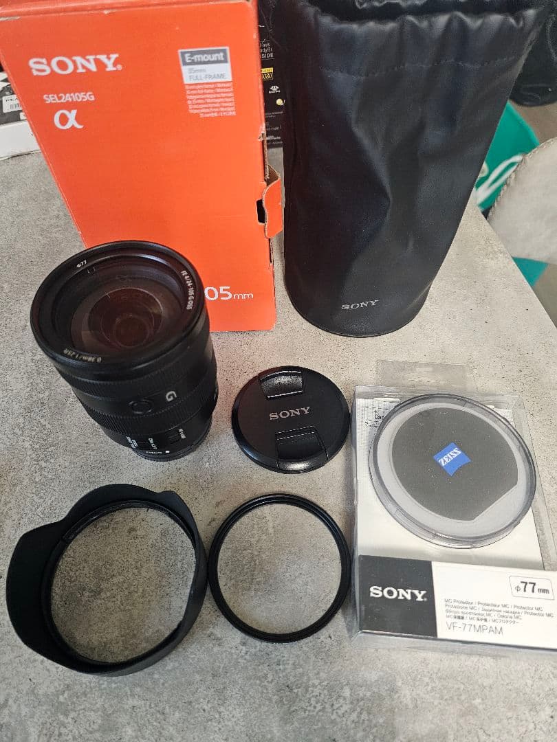 美品 SONY FE 24-105mm F4 G OSS レンズ Eマウント