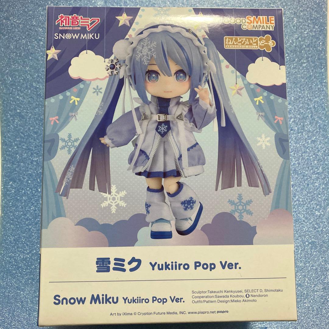 初音ミク ねんどろいどどーる 雪ミク Yukiiro Pop Ver. 未開封