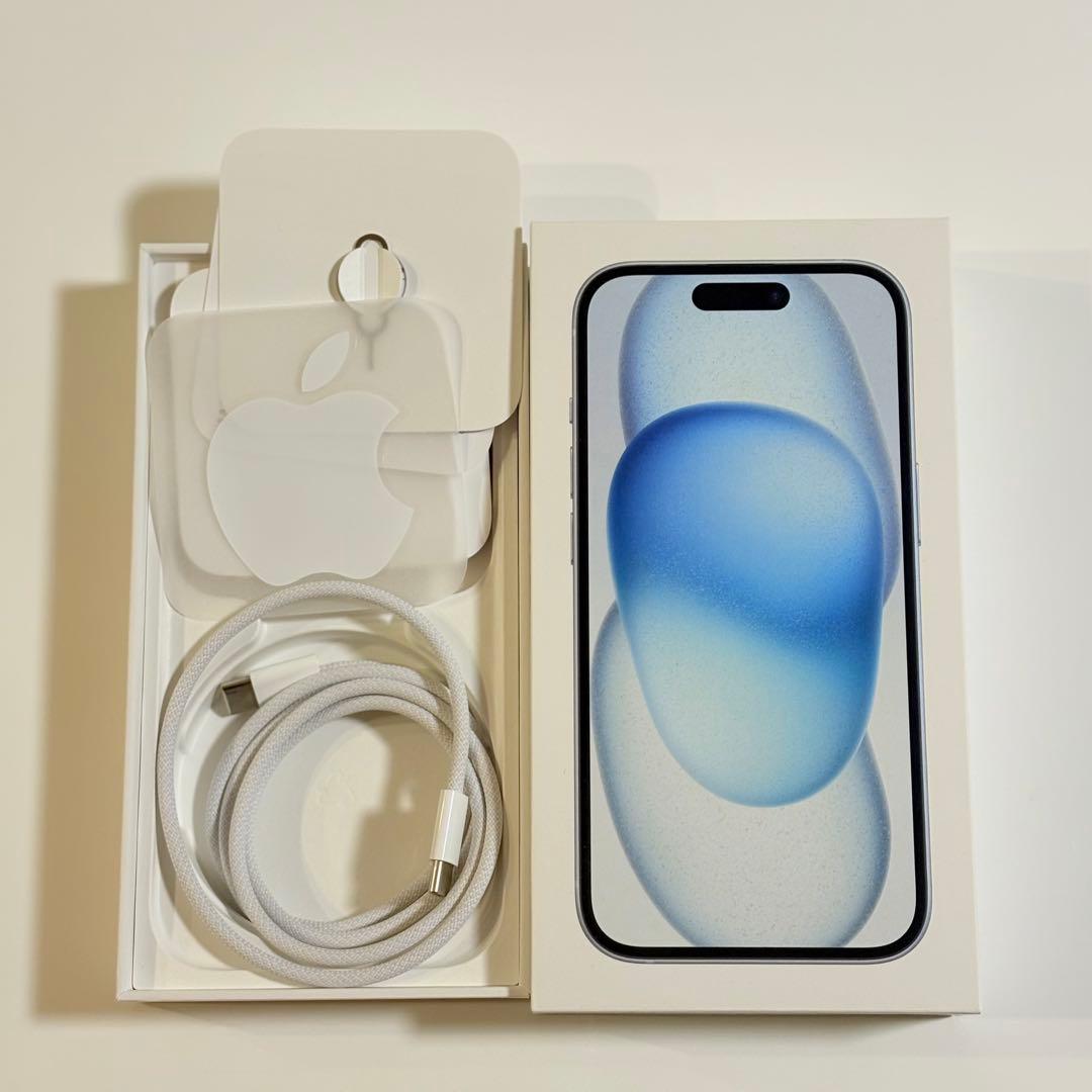 iPhone15本体/blue/128GB/SIMフリー