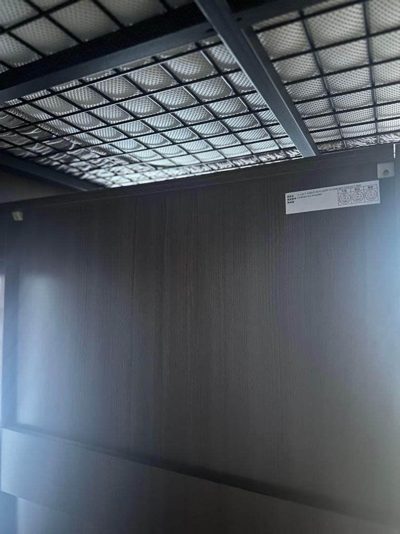 ブラウン ロフトベッド