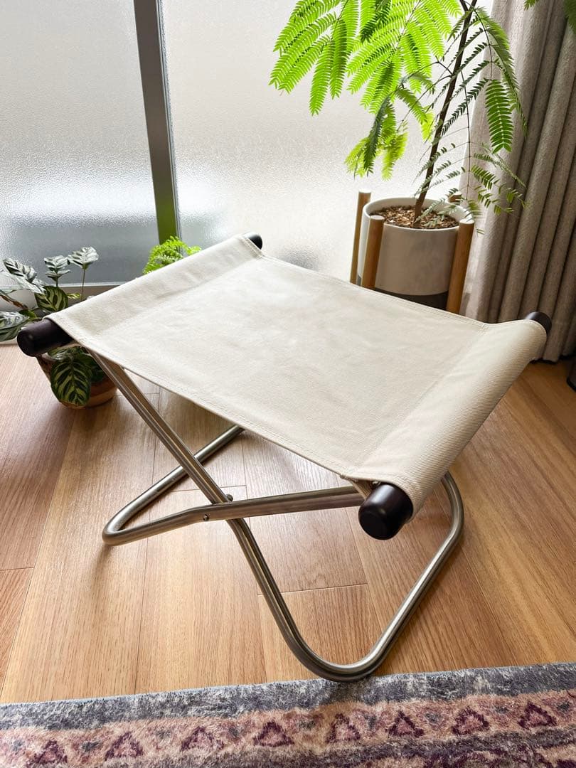 Nychair X ＋オットマン　ダークブラウンフレーム＋ホワイト