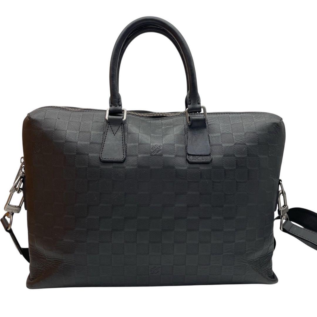 ルイヴィトン　ダミエアンフィニ　PDJ　ドキュマンジュール　ビジネスバッグ