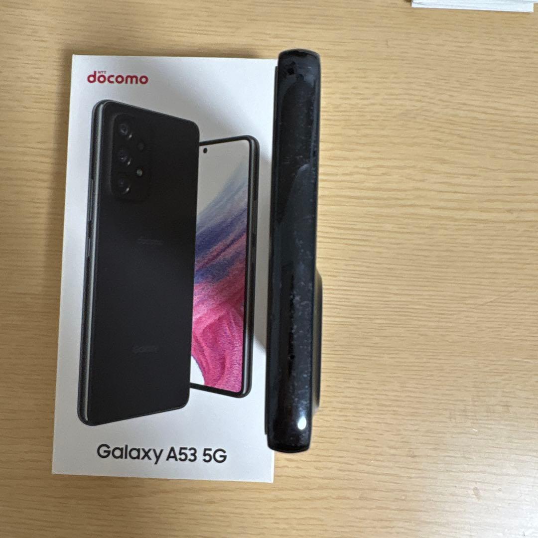 訳あり GALAXY A53 5G SIMフリー 128GB ブラック おまけ付
