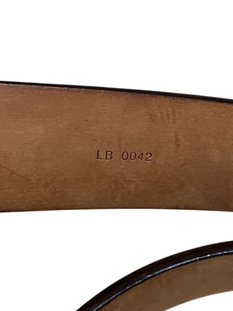 LOUISVUITTON ルイヴィトン ダミエ レザーベルト