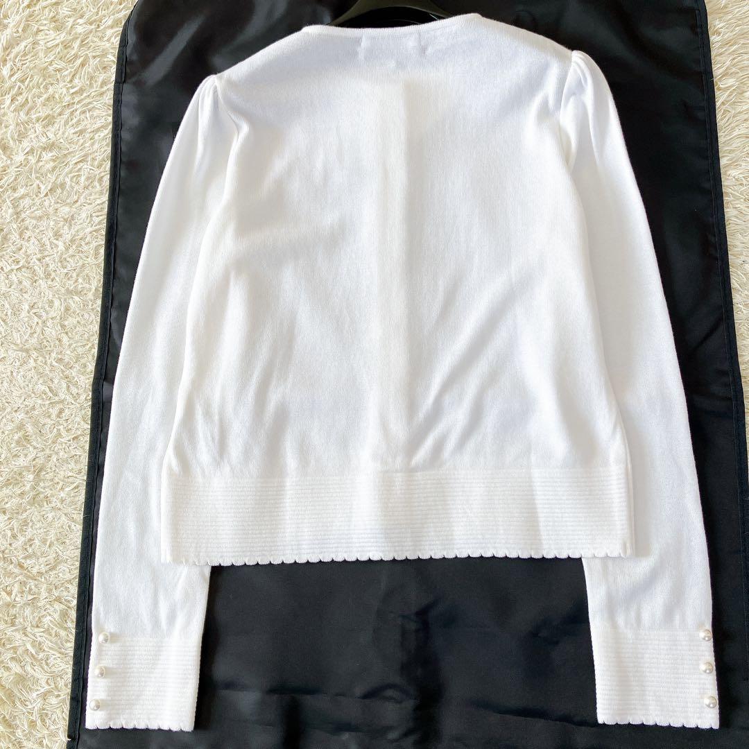 タグ付✨Rene ニットカーディガン 2021 パールボタン スカラップフリル