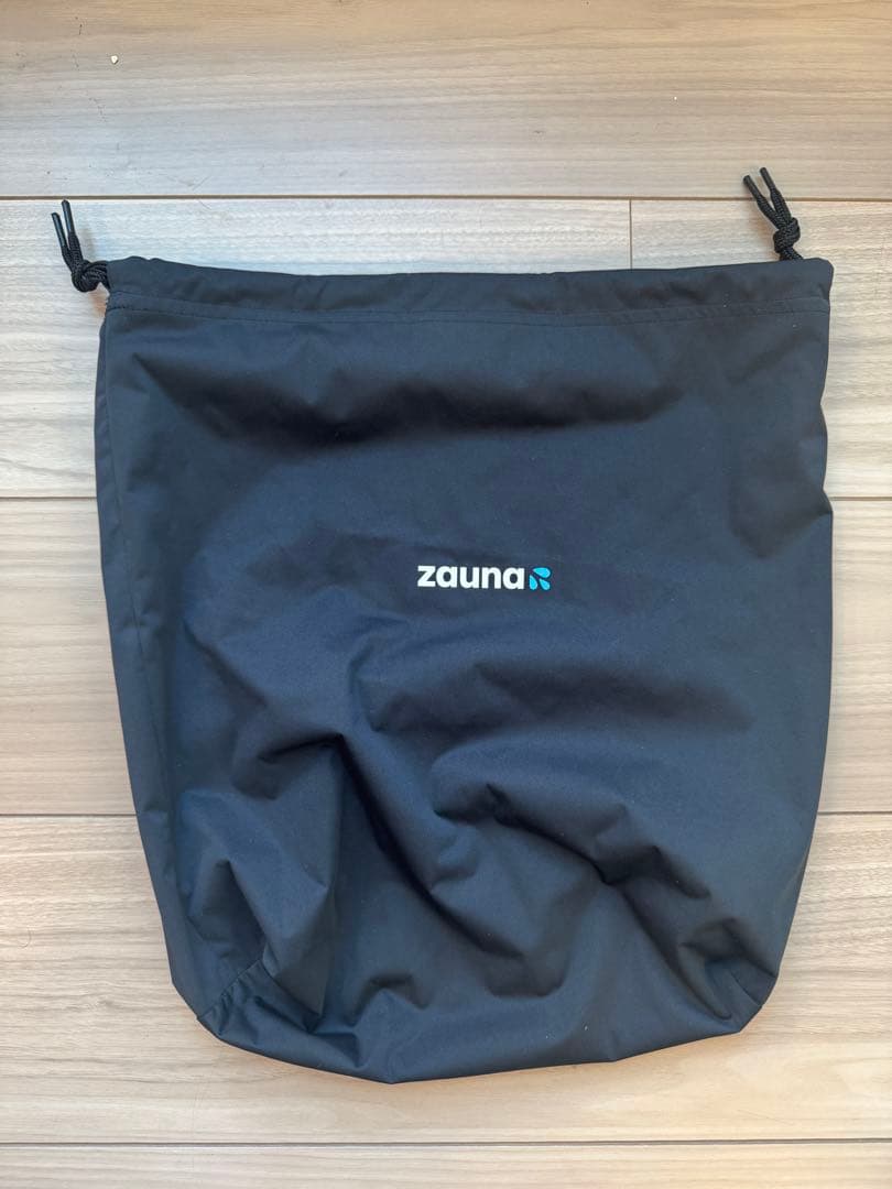 zauna サウナスーツ Lサイズ 黒 収納袋付き