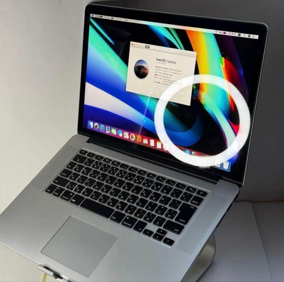 【大容量】MacBookPro A1398 i7/8GB/768G/Nvidia