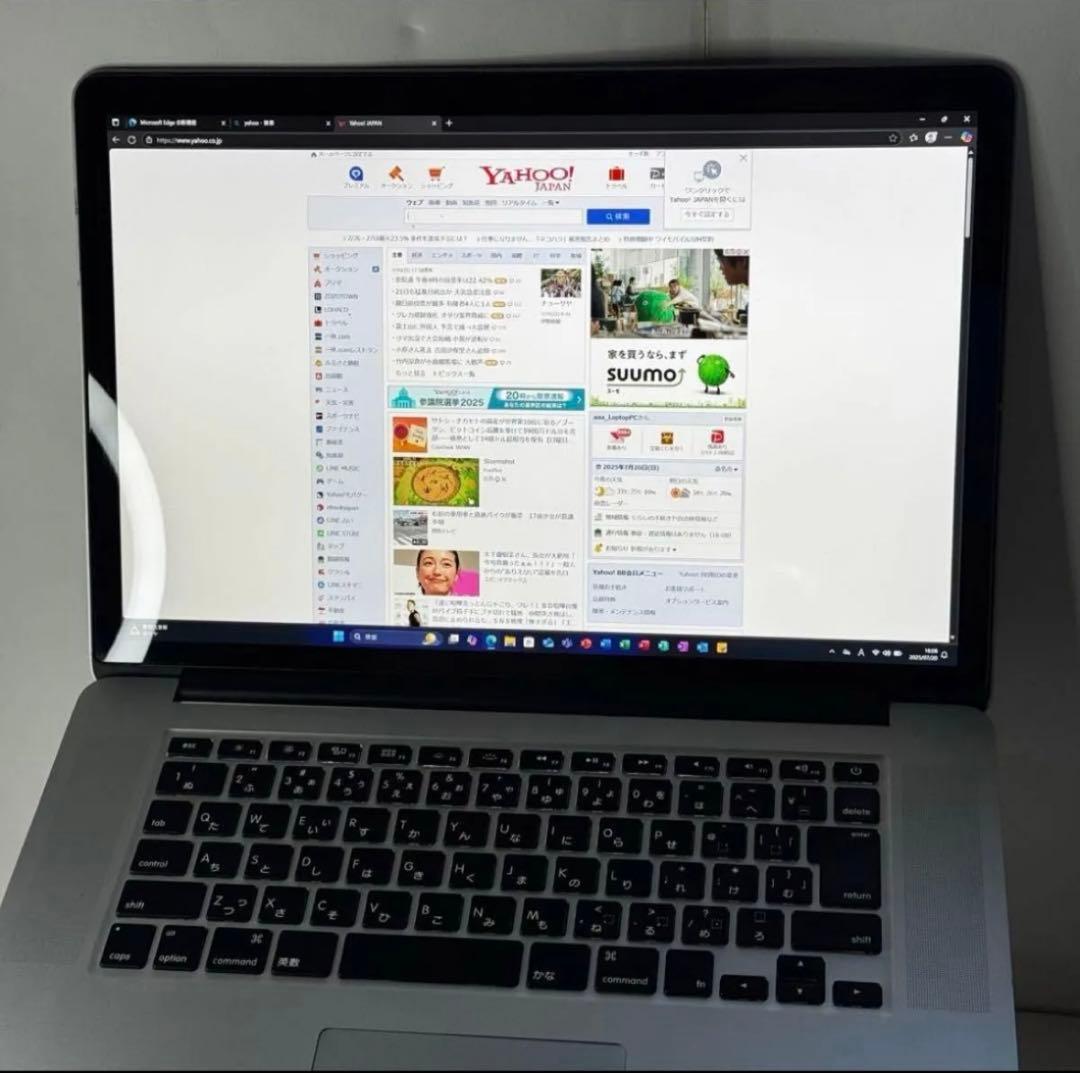 【大容量】MacBookPro A1398 i7/8GB/768G/Nvidia