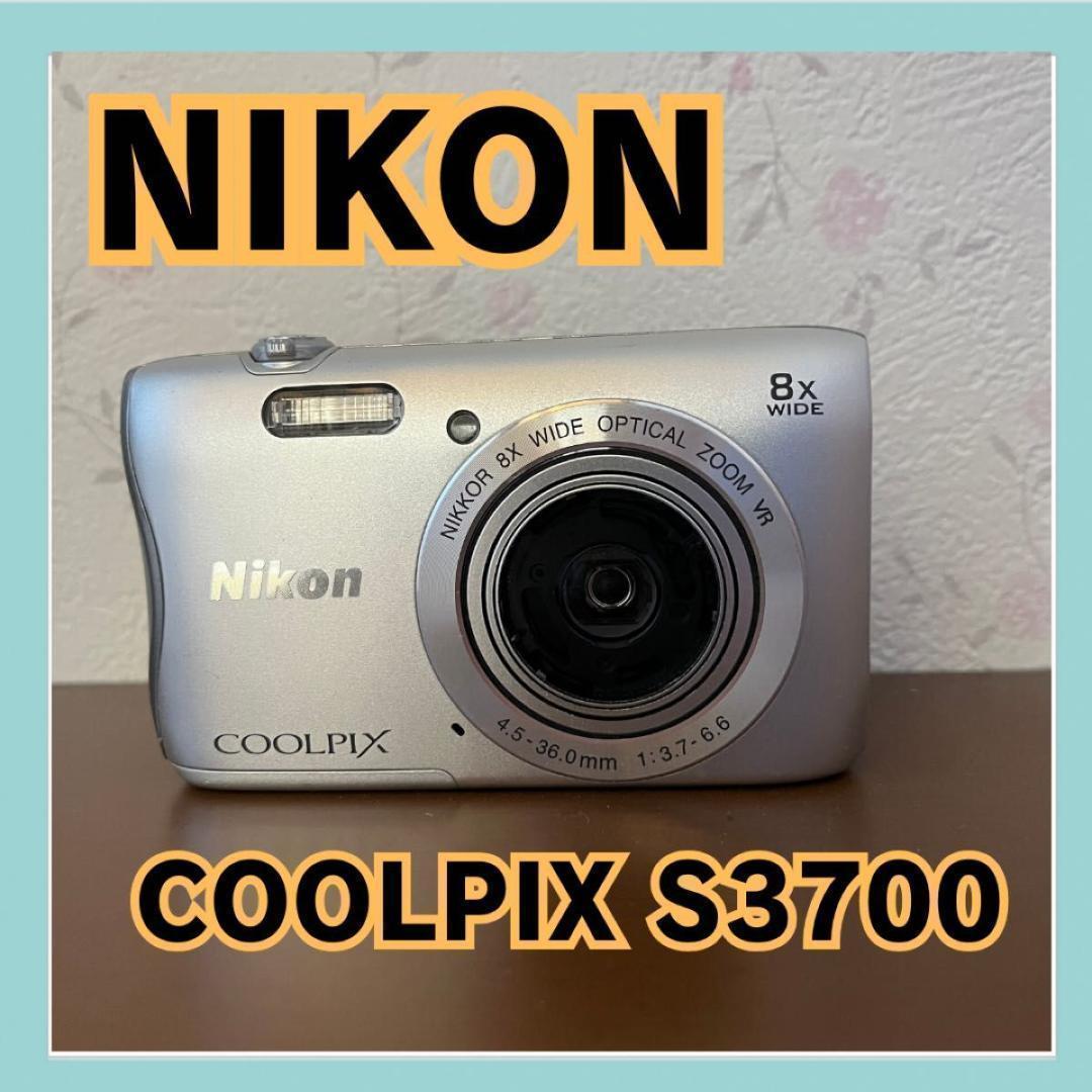 ジャンク　ニコン　Nikon coolpix S3700 デジカメ