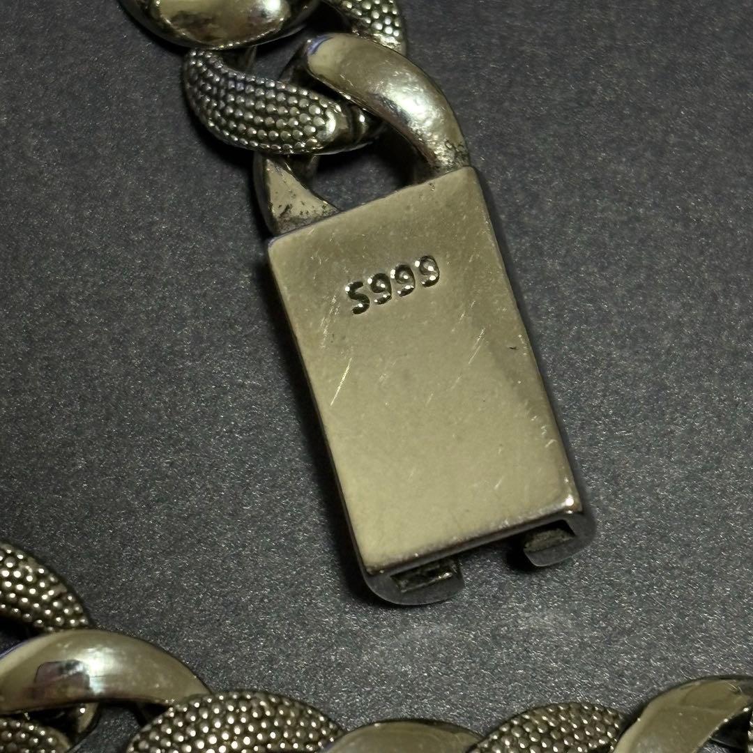 専用2点まとめ　US輸入　シルバー999 喜平ブレスレット