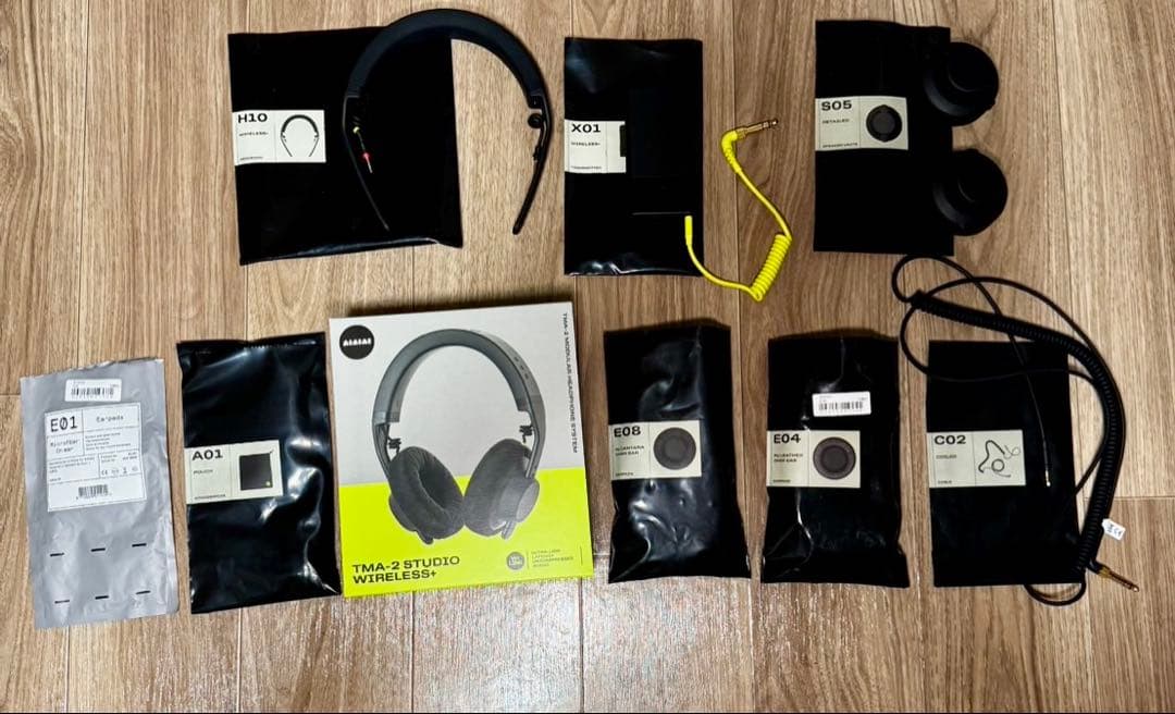 TMA-2 Studio Wireless+ ヘッドフォン 交換パッド付き