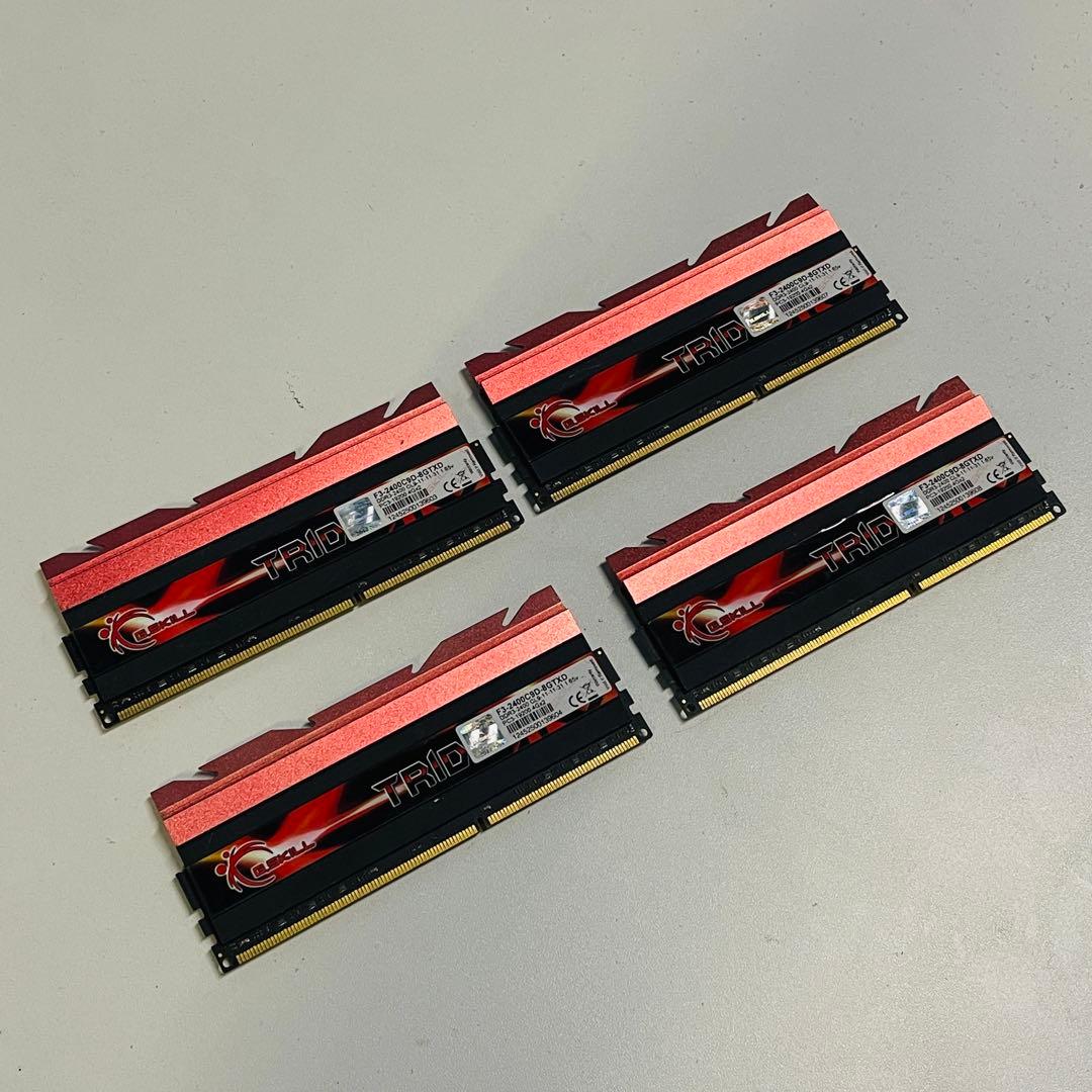 DDR3-2400 4GX2 /4台まとめて中古品