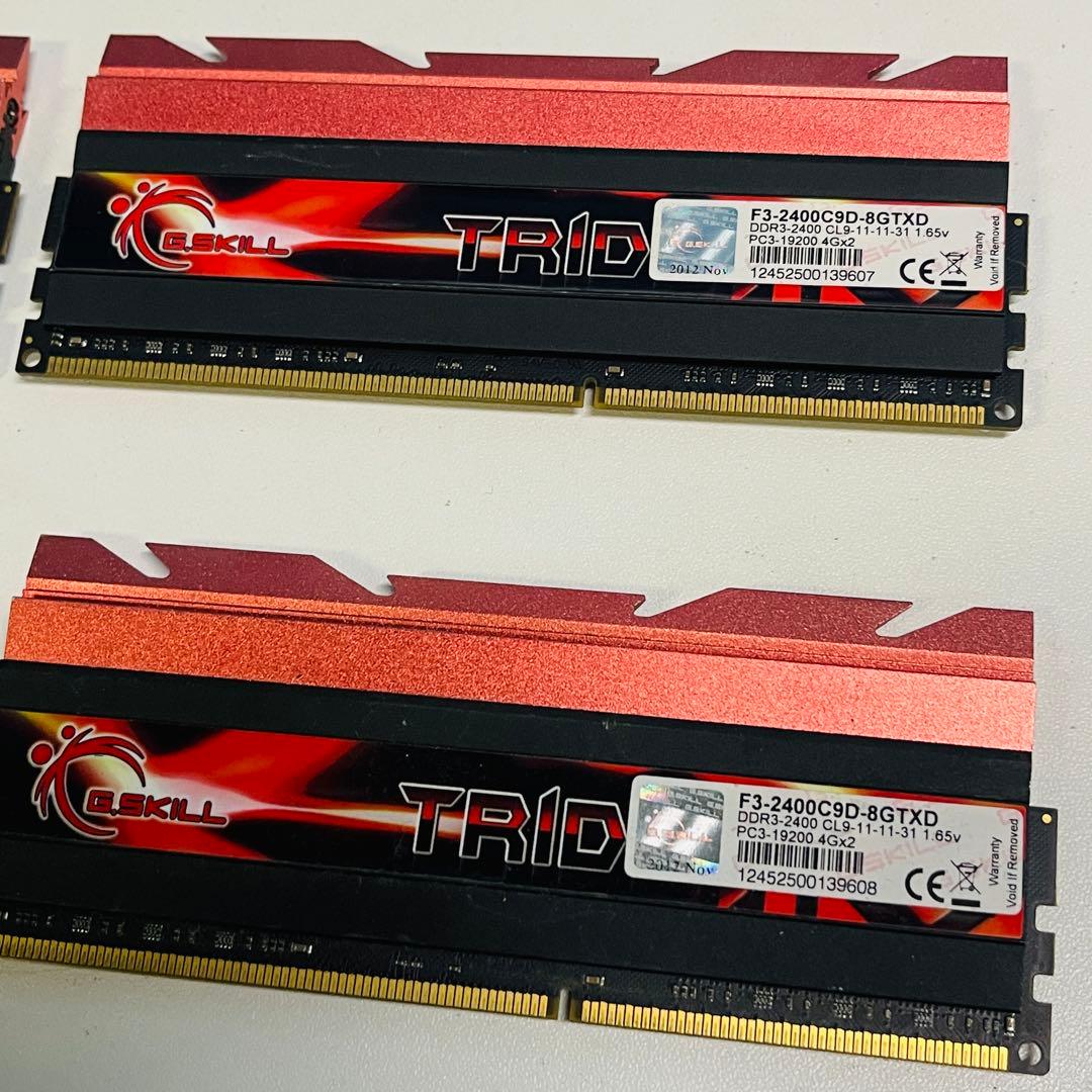 DDR3-2400 4GX2 /4台まとめて中古品