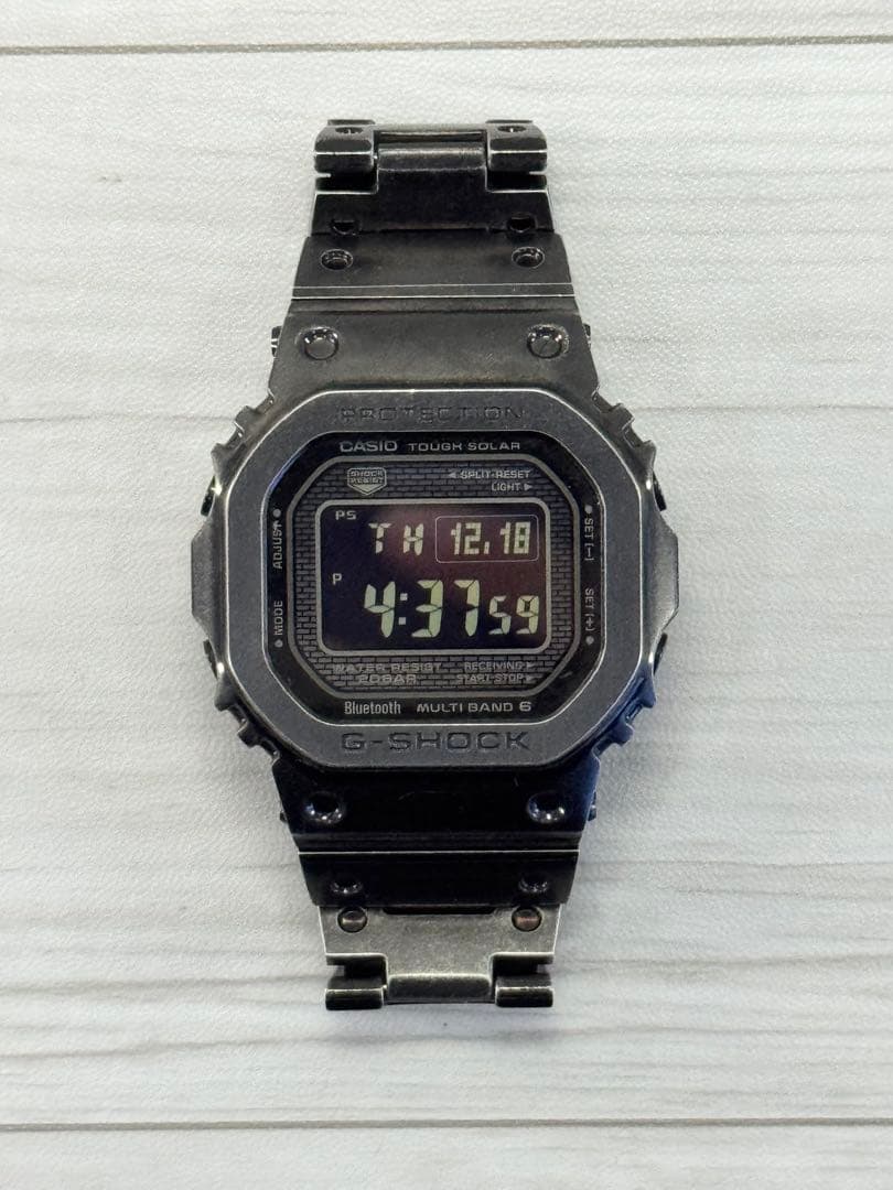 [付属品なし]G-SHOCK GMW-B5000MB電波ソーラー マットブラック