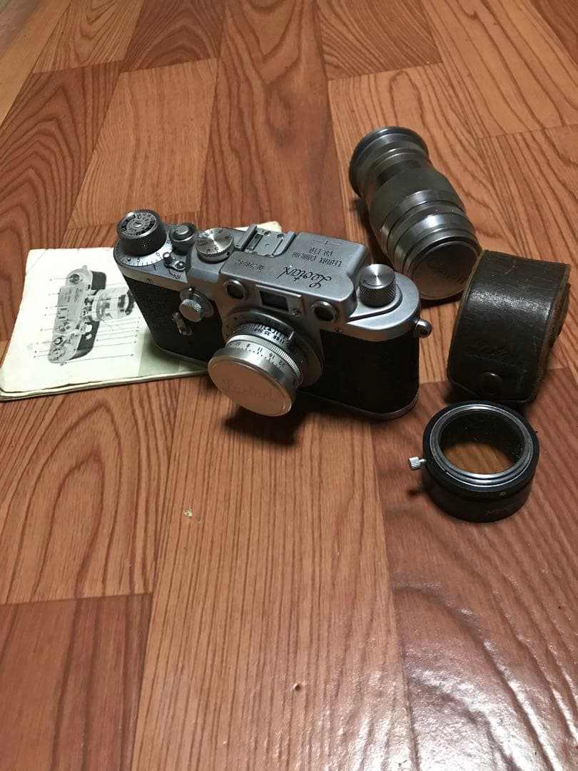 Leotax F レオタックス F Simlar 1:3.5 f=5㎝＋ レンズ