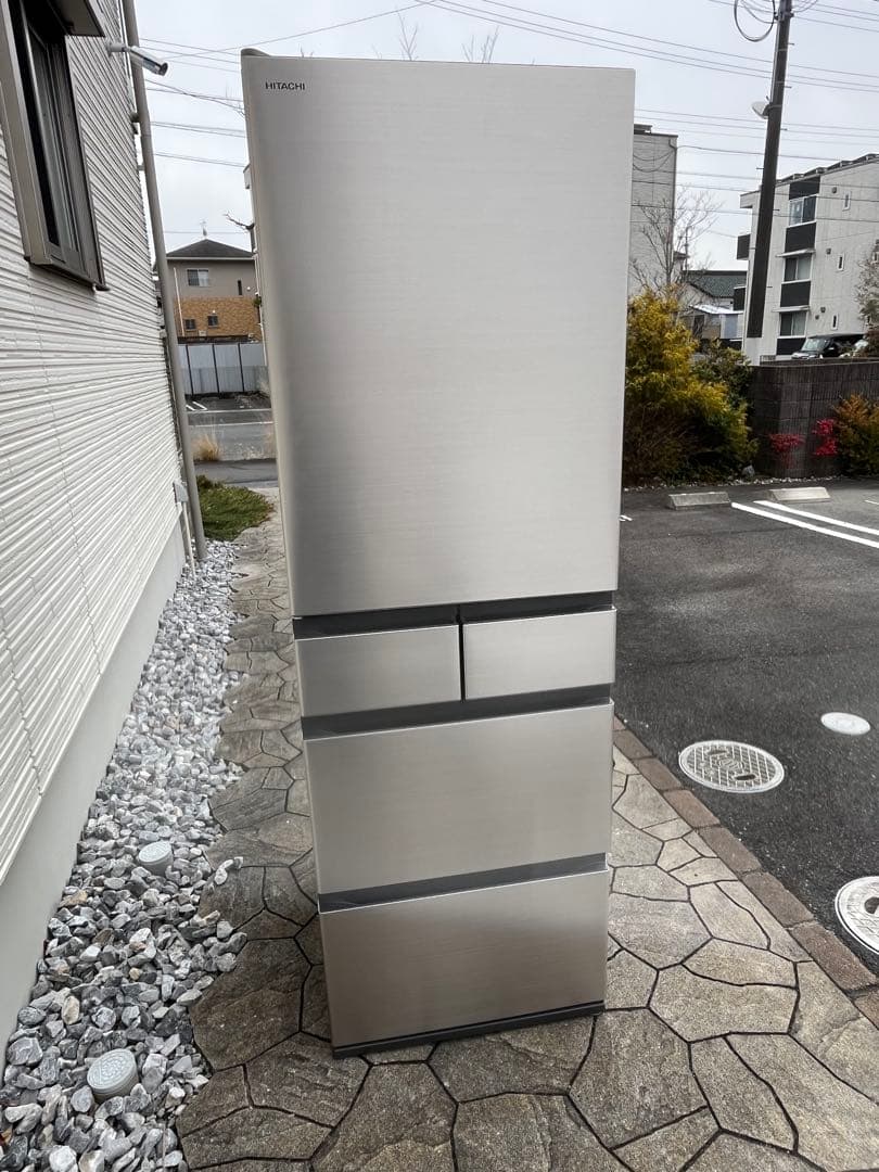 日立 冷蔵庫 R-HWS47VL 470L 2025年製 5ドア