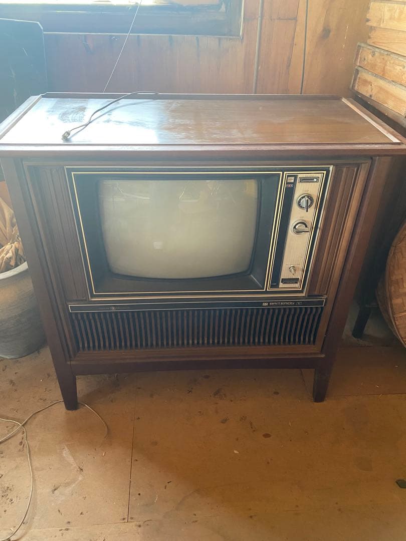 東芝 ブラウン管テレビ　昭和レトロ　アンティーク