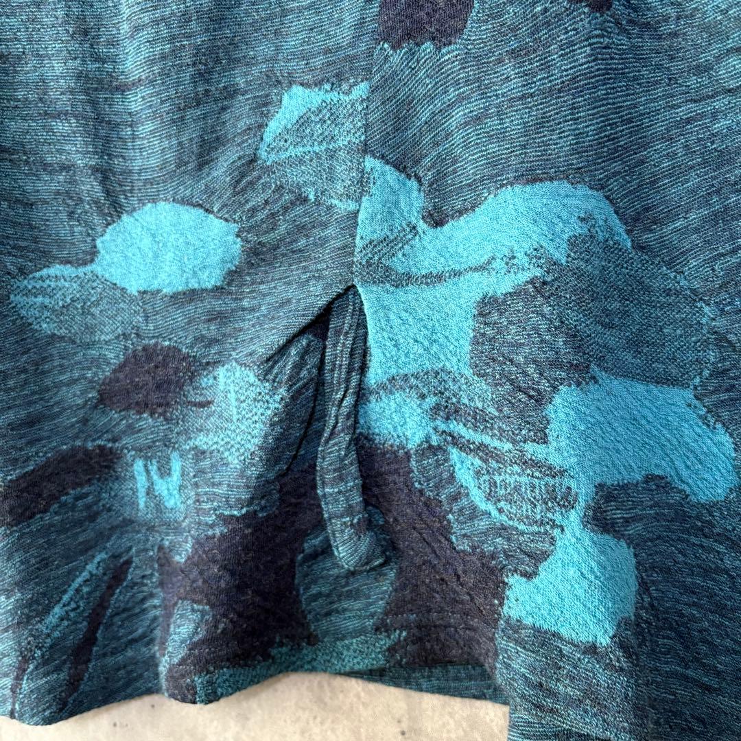 慈雨 センソユニコ ウール100 変形プルオーバー 紐でシルエット調整可能 40