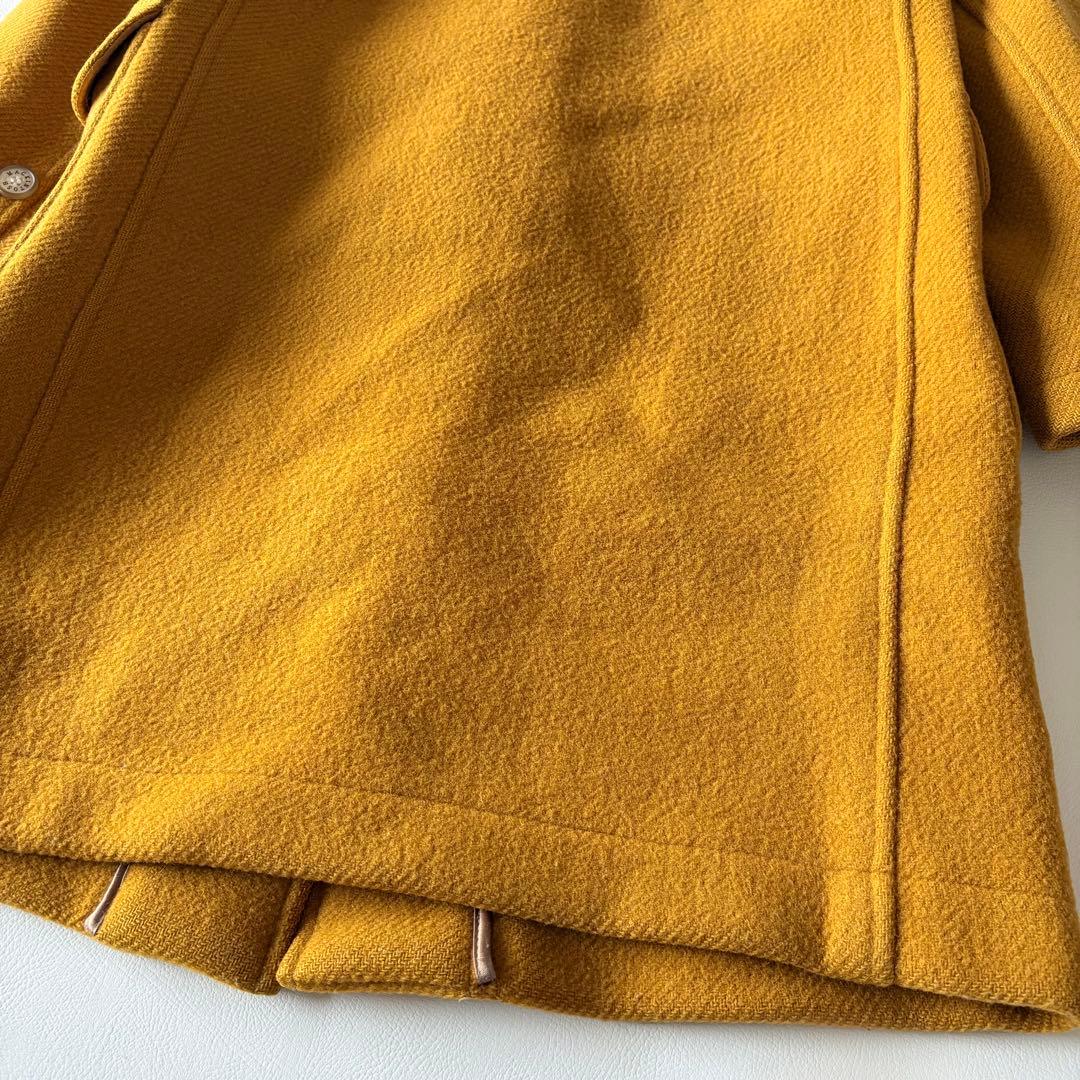 ■ MACKINTOSHダッフルコート英国製マスタードイエロー32