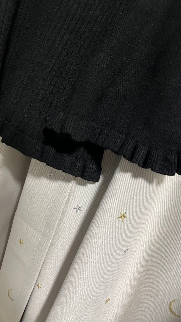 ワンピース amerge sheer ribbon feminine onepiece