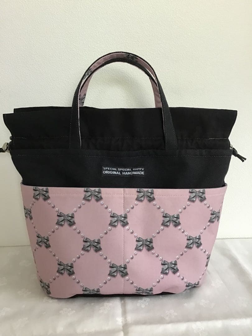 ハンドメイドショルダーバッグ☆ファスナーショルダー☆＊まる＊です♪