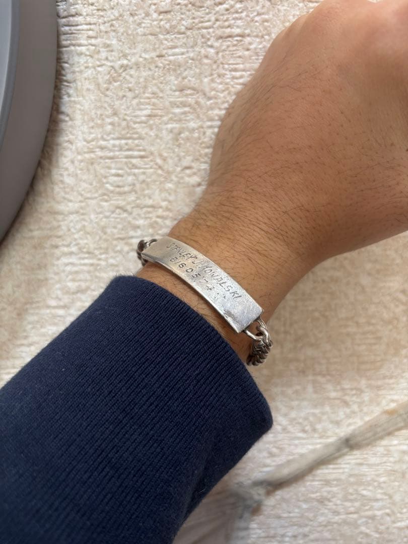 40s！　IDブレスレット　スターリン