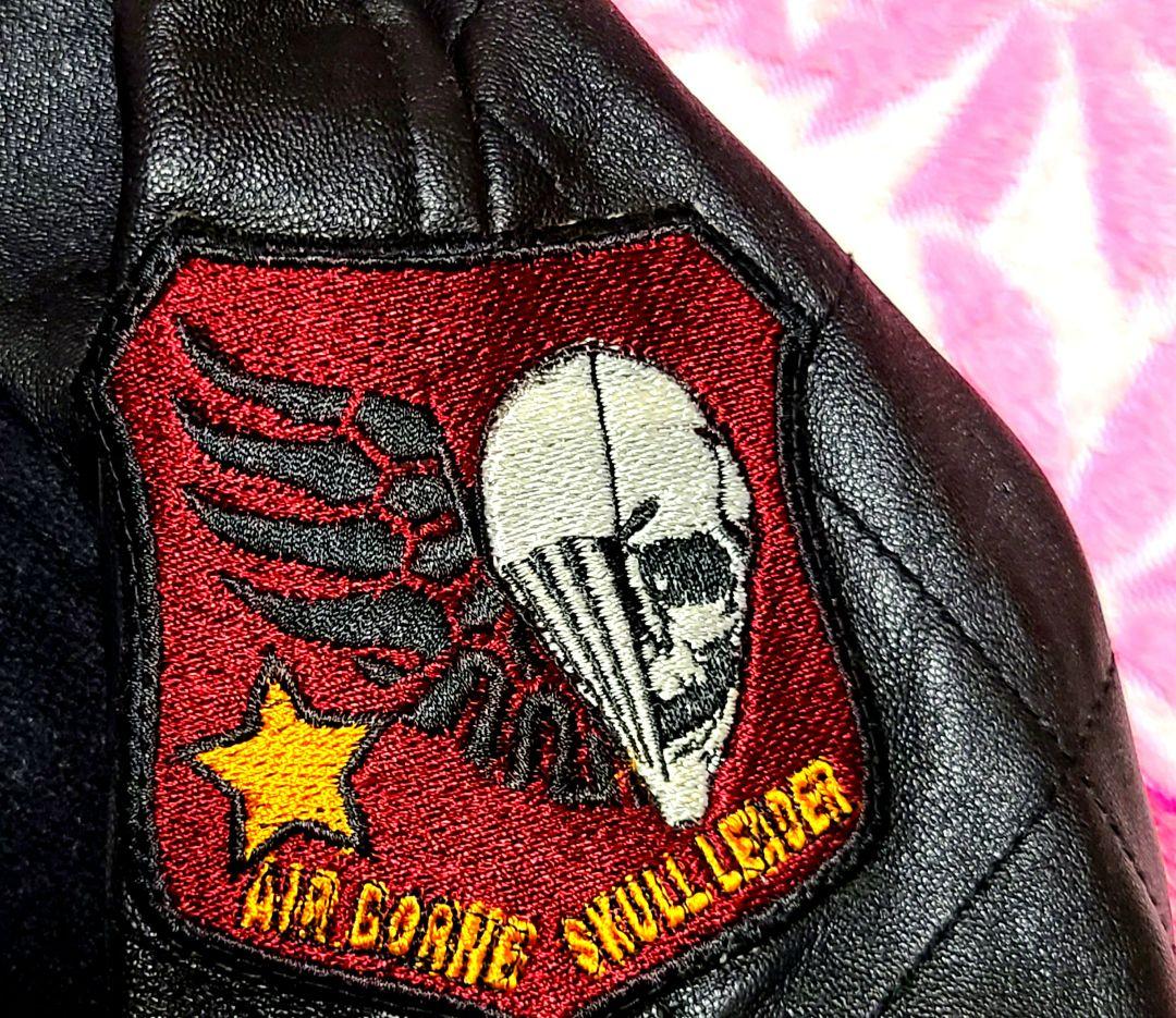 定価6万円！AVIREX (アヴィレックス)レザースタジャン FREE