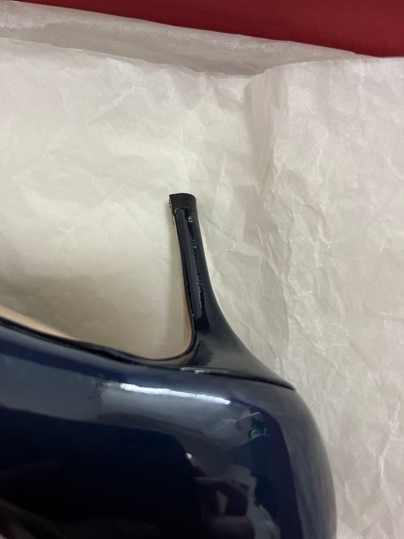 VALENTINO ヴァレンティノ　ネイビー ハイヒール・パンプス　スタッズ