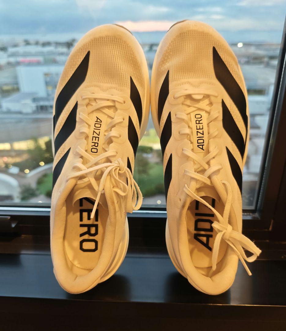 【27.0cm・走行距離86km】adidas ADIZERO EVO SL