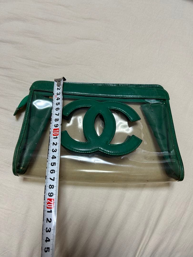 CHANEL クリアポーチ