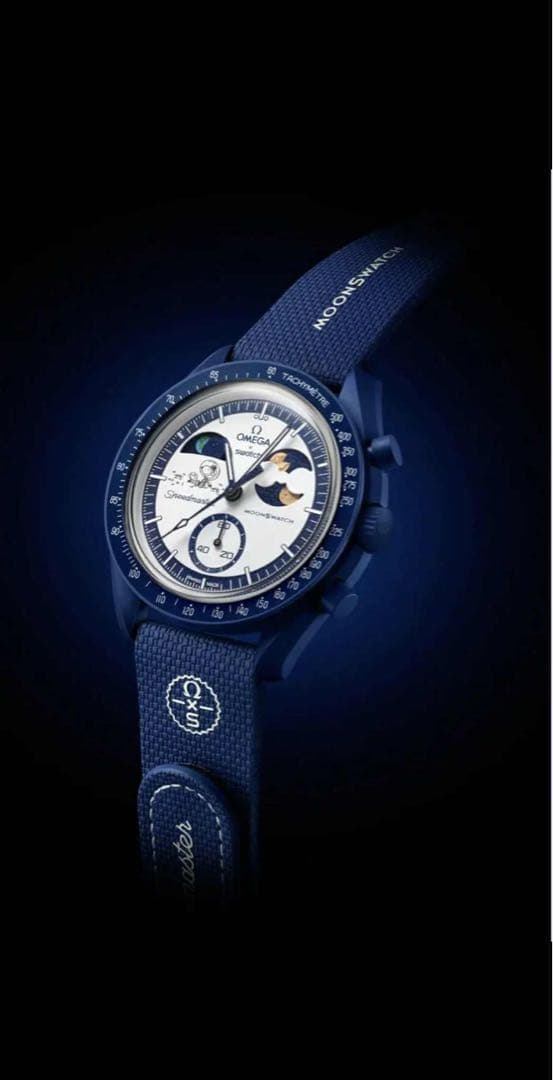 Swatch x OMEGA x SnoopyオメガスウォッチスヌーピーL
