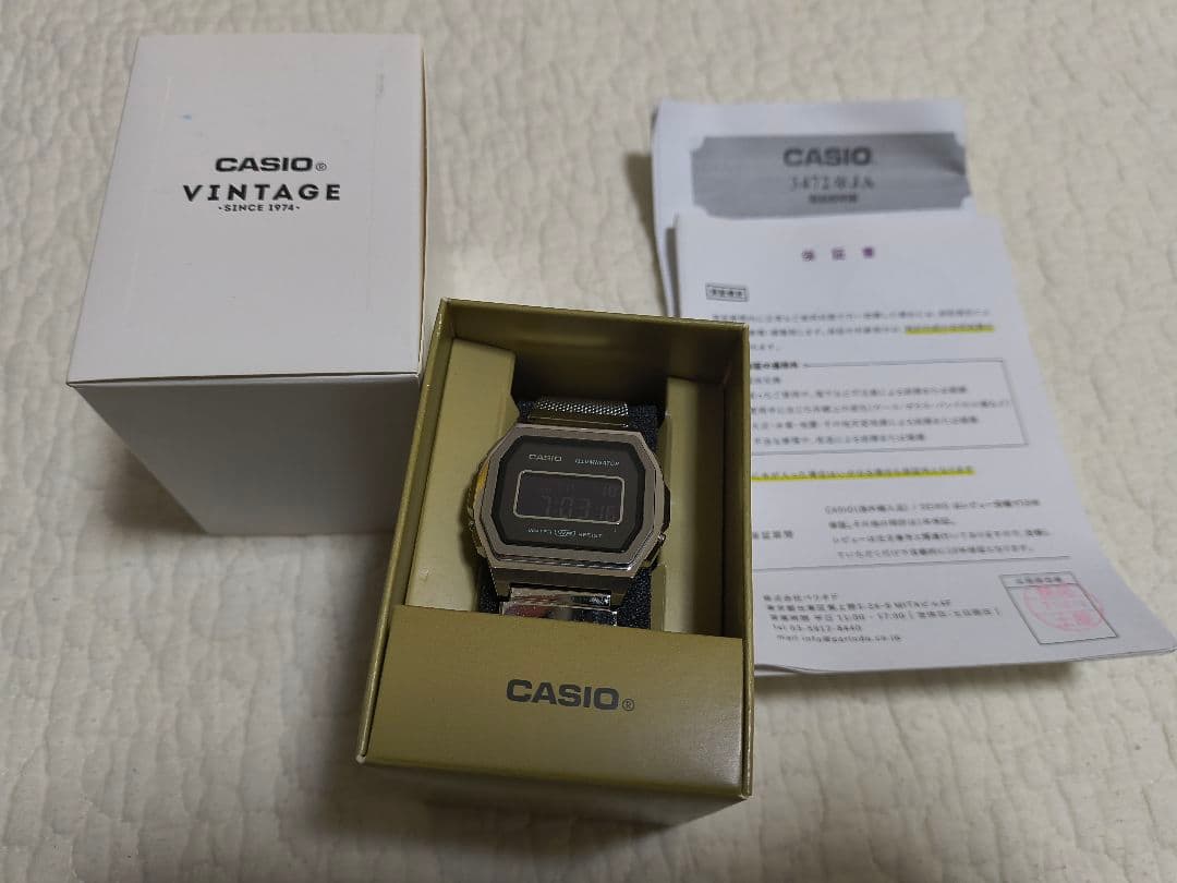 CASIO STANDARD　A1000M-1BEF デジタル腕時計