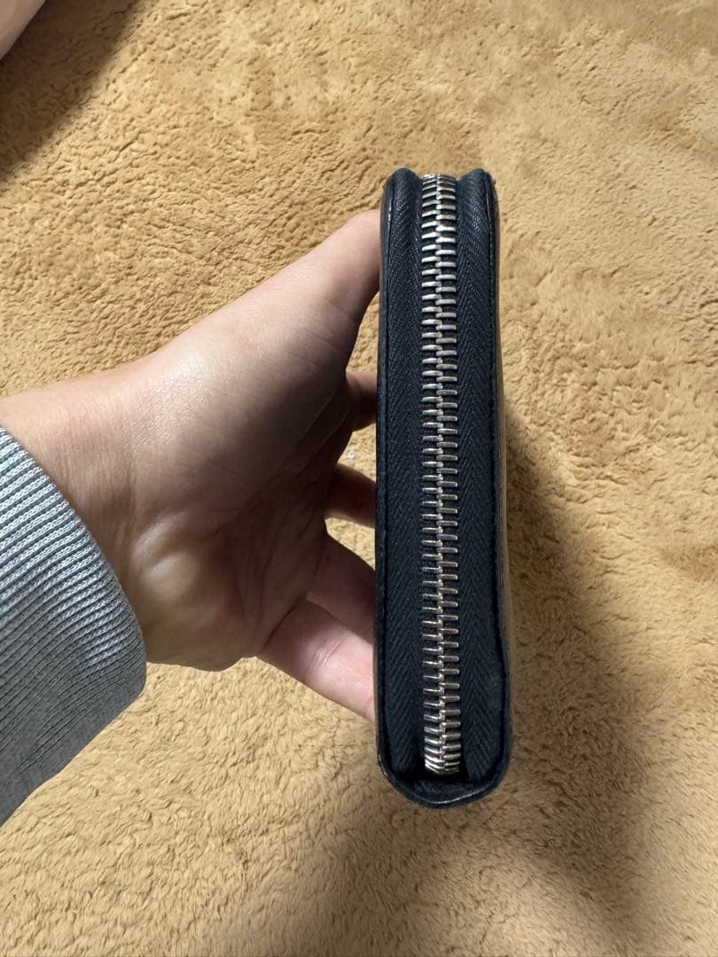 希少 極美品 PRADA サフィアーノレザー ジップアラウンド オーガナイザー