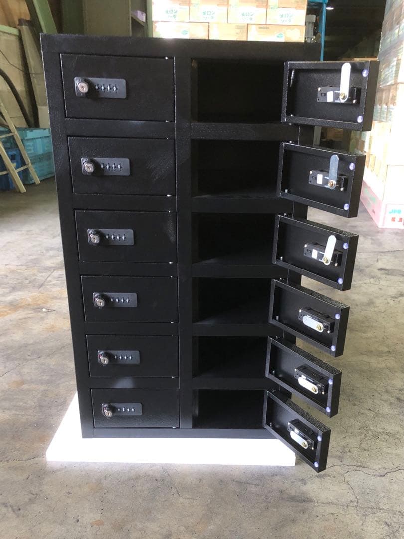 OSMLK-312 貴重品一時保管庫 ミニロッカー 2列6段/12人用