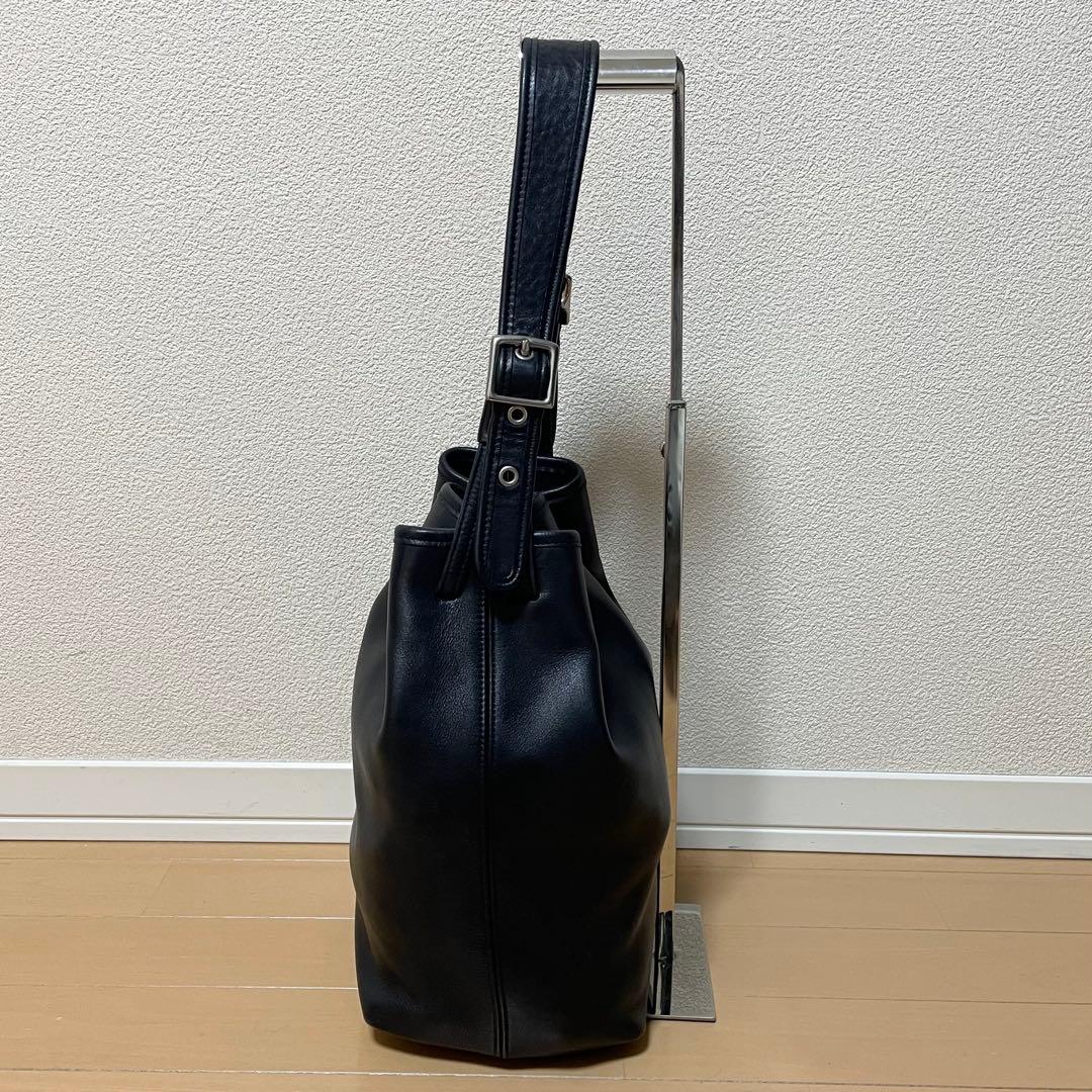 【美品】オールドコーチ COACH ショルダーバッグ 巾着 肩がけ 9165