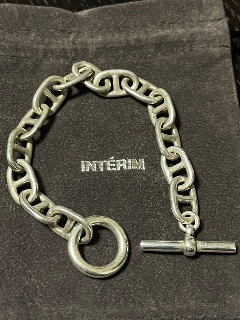 アクセサリー INTERIM TAXCO SILVER ANCHOR BRACELET M-4