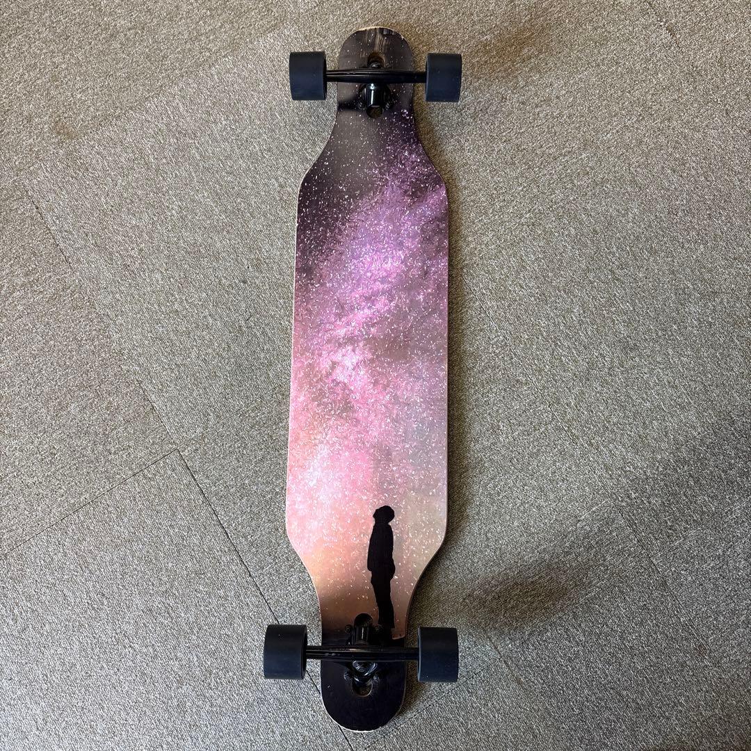 (値下げ対応！)ロングスケートボード ENKEEO エンキーオ　黒