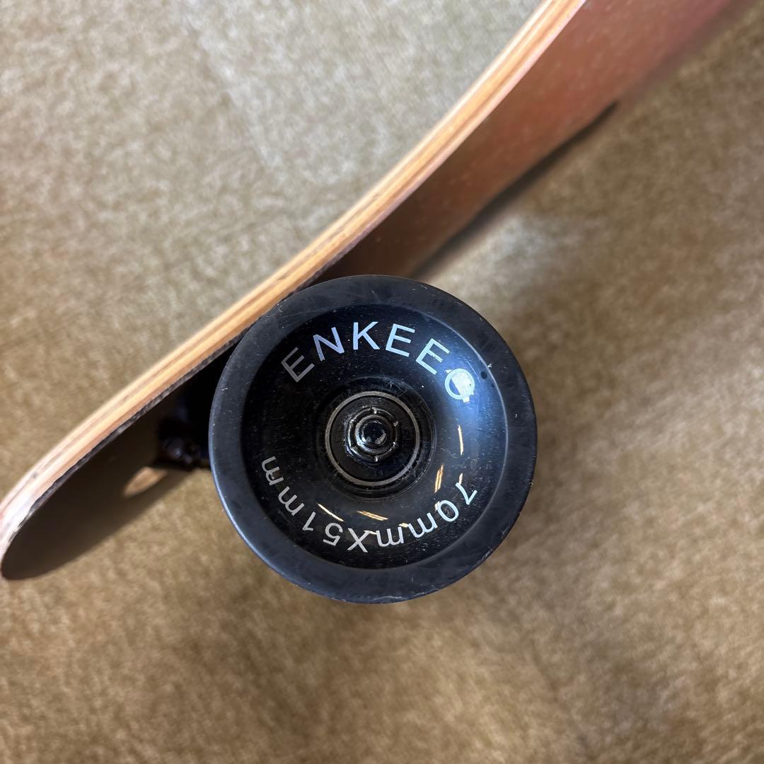 (値下げ対応！)ロングスケートボード ENKEEO エンキーオ　黒