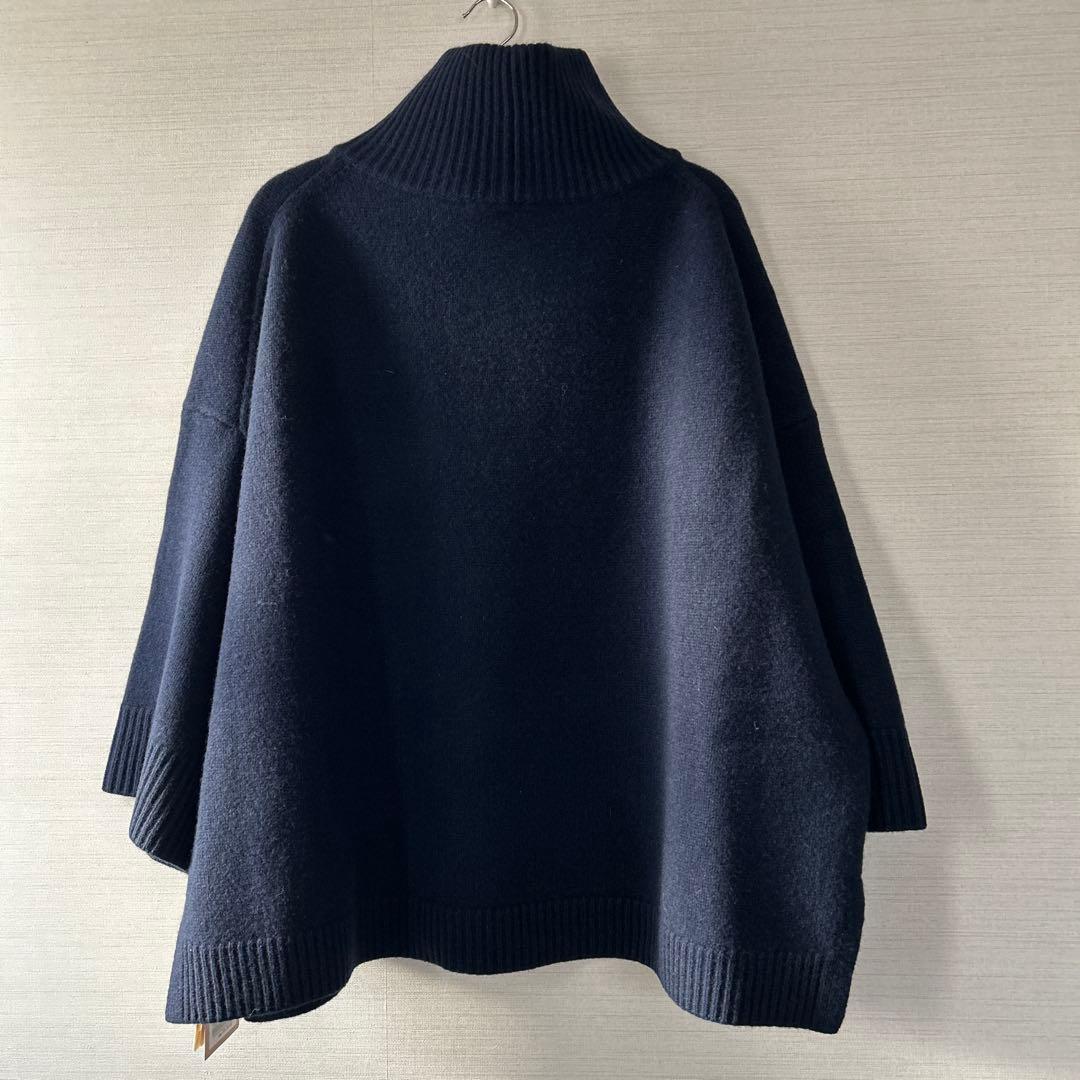 【タグ付未使用】L'Appartement カシミヤ混 poncho knit