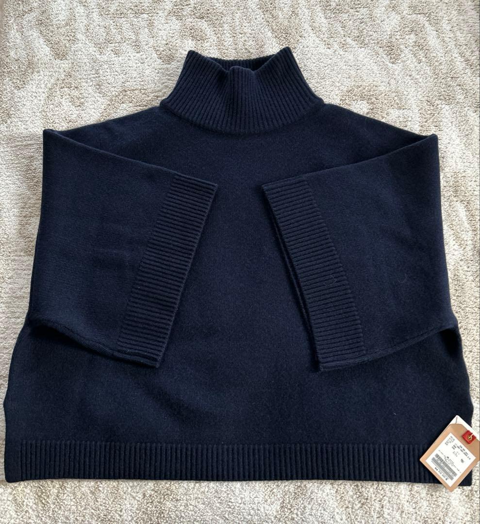 【タグ付未使用】L'Appartement カシミヤ混 poncho knit