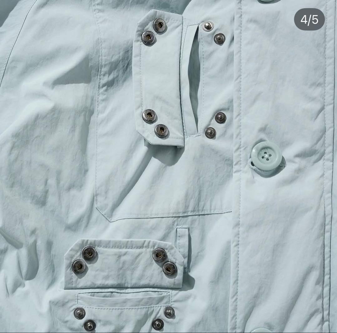 ジャケット・アウター Griffin Hartland  Navy Puff Smock M