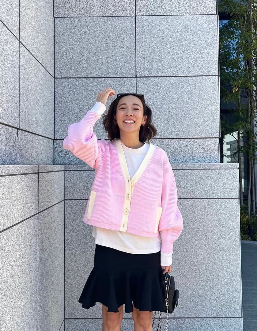 【ほぼ新品】ロージーモンスター　カーディガン　ピンク