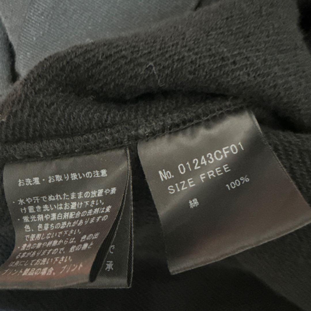 HYSTERIC GLAMOUR ヒスガールビックロゴパーカー ブラック