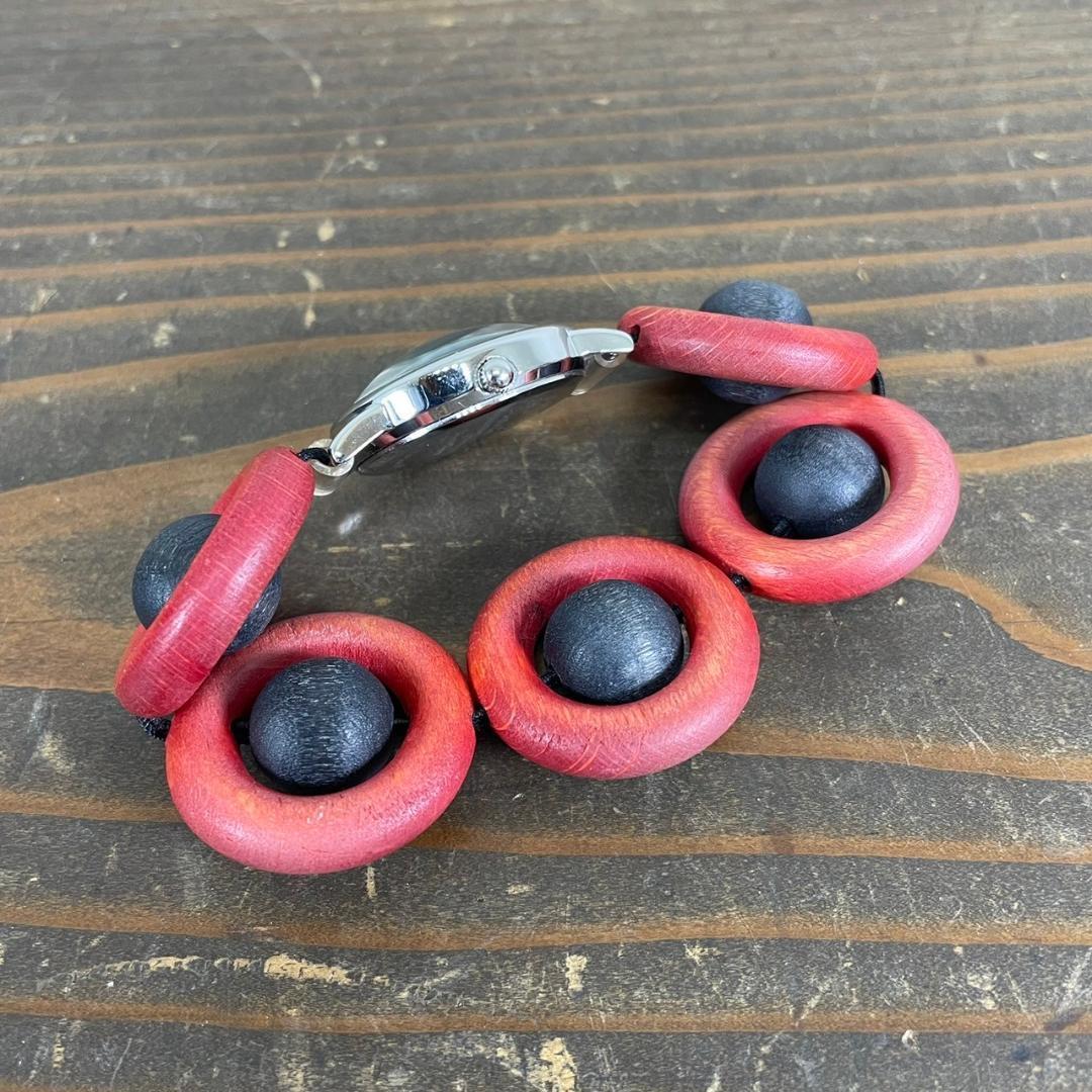 aarikka アーリッカ RONDO 木製 腕時計 フィンランド 北欧