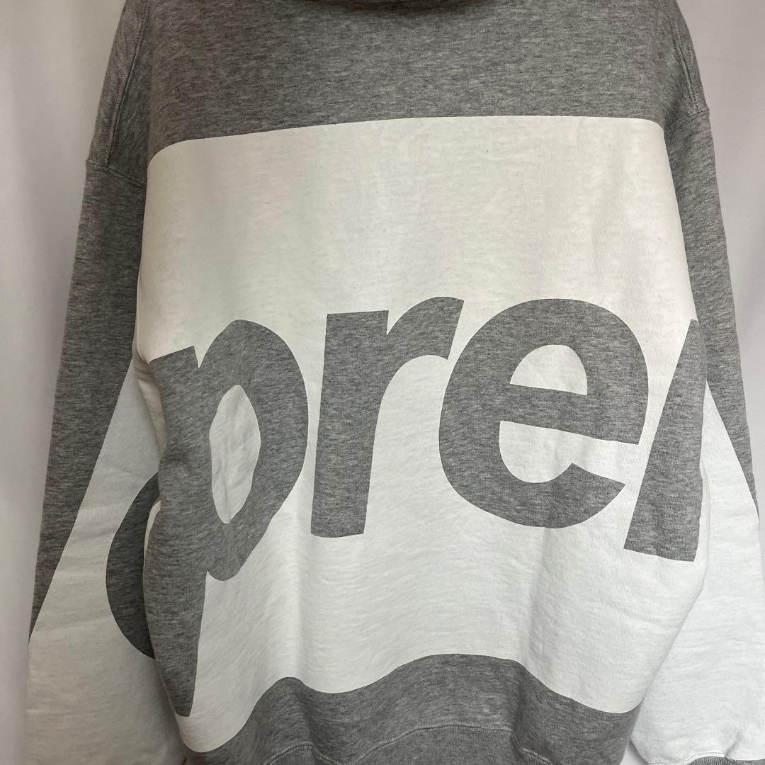 SUPREME Big Logo Jacquard Hooded パーカー S