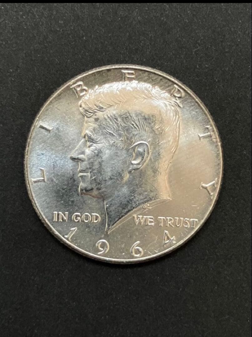 1964 セット② ジョン・F・ケネディ　ハーフダラー　クォーター　ワンダイム